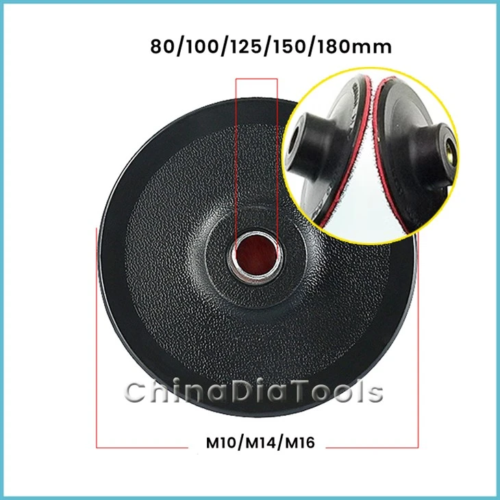 Thin Sponge Backing Pad For Grinder